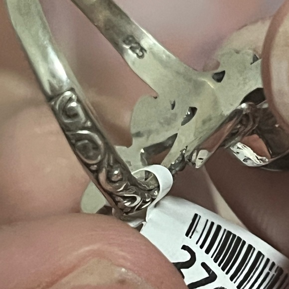 COPY - BALI LEGACY INDIAN BLACK STAR DIOPSIDE RING - Picture 9 of 9